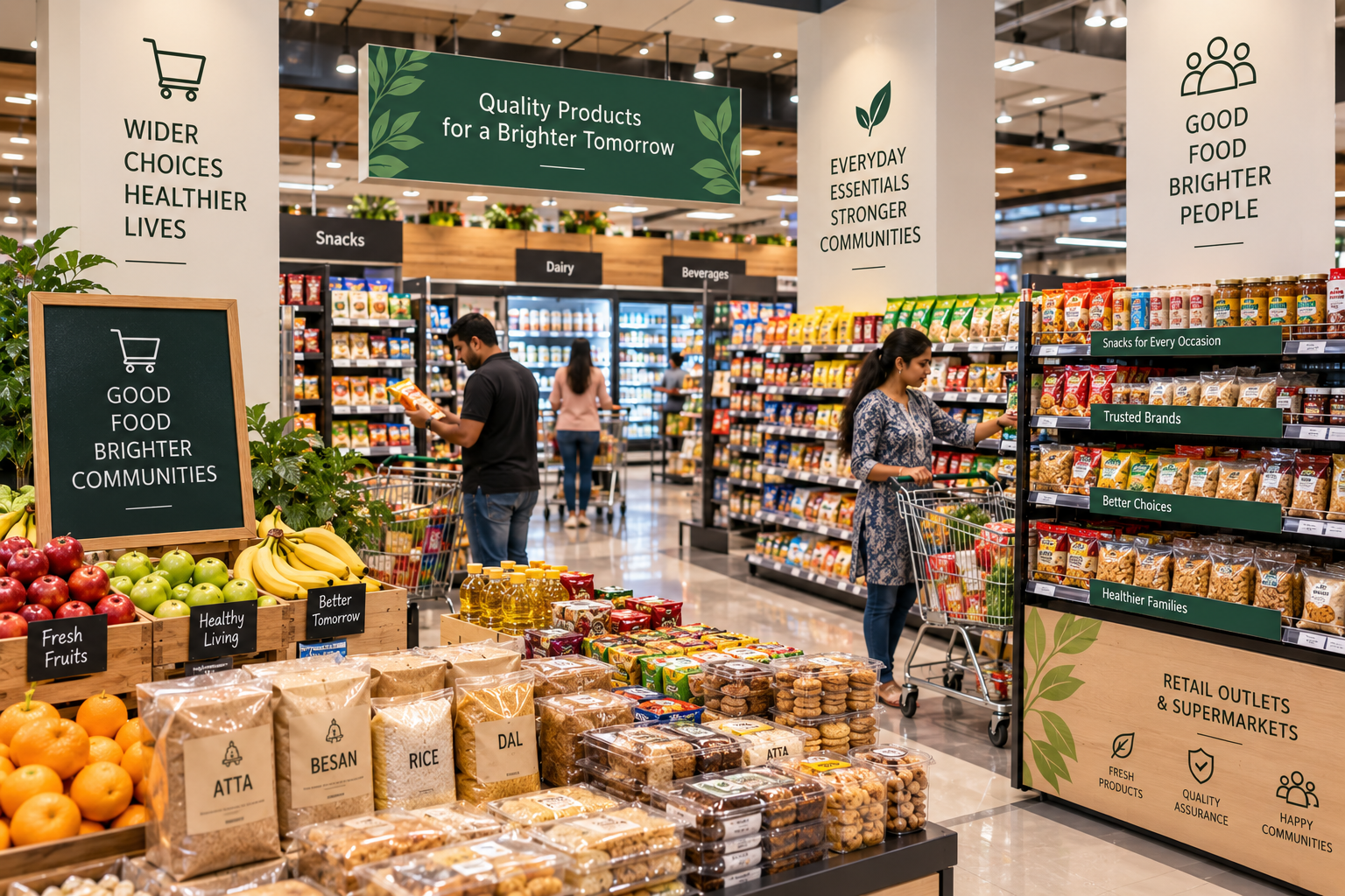 Retail Outlets & Supermarkets