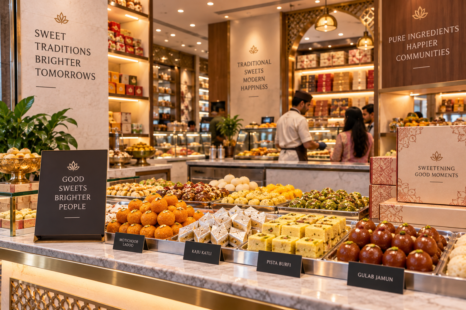 Sweet Shops (Mithai Outlets)